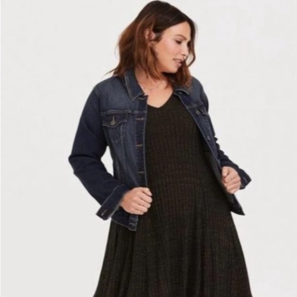 Torrid Greenish Black Dress - Picture 2 of 13